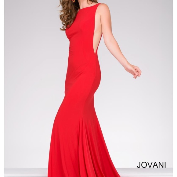 Jovani Red Dress - Picture 4 of 5